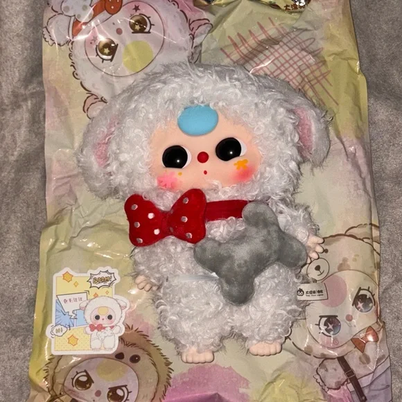 Baby Three Animal Series V3 400% CONFIRMED White Puppy - Picture 1 of 8